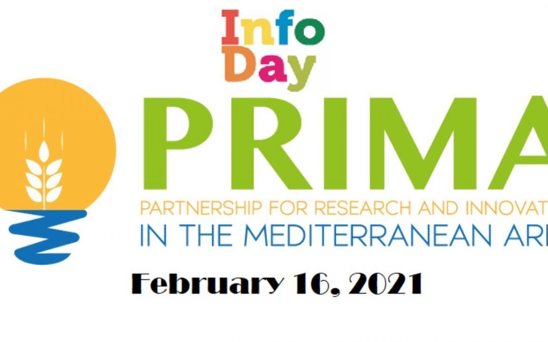 PRIMA Infoday 2021 | Calls opening