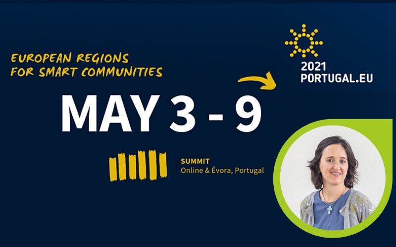 Investigadora do MED-CEBAL participa na European Regions for Smart Communities Summit