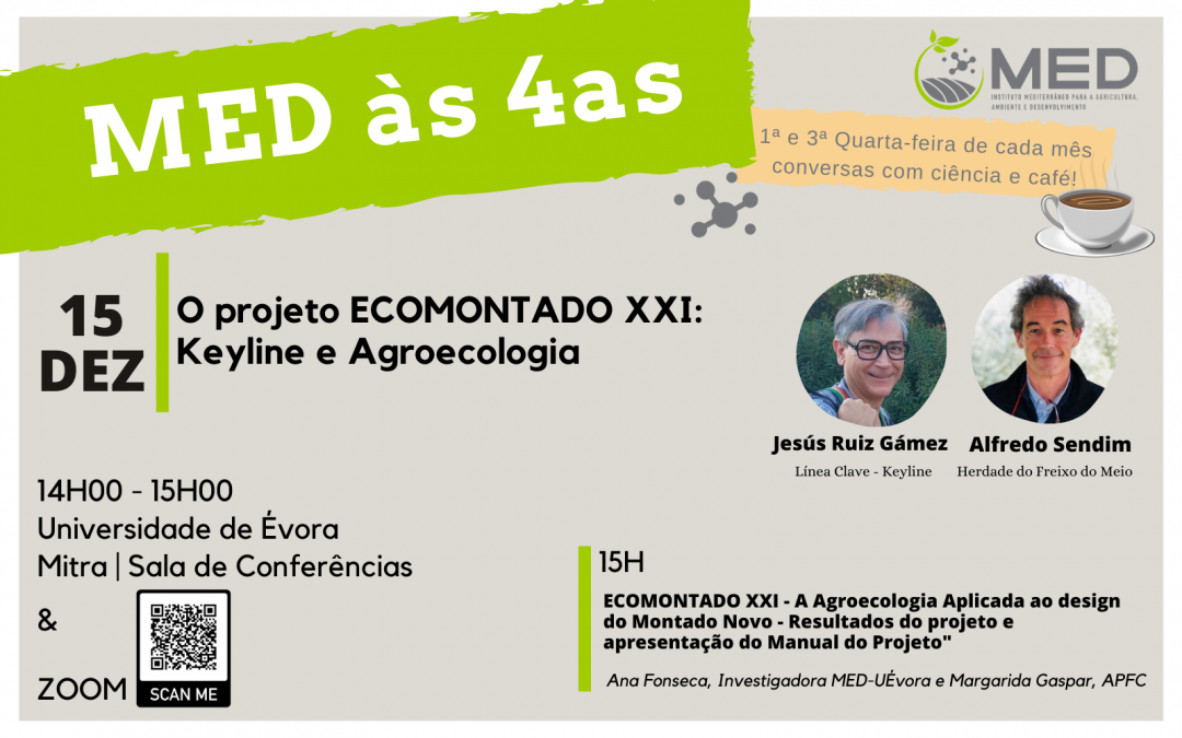 MED às 4as | 15 DEZ | Agroecologia e Keyline – Projeto ECOMONTADO XXI