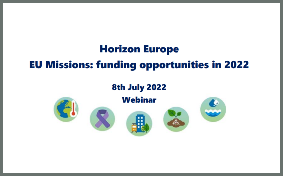 Horizonte Europa | Sessão Divulgação EU Missions