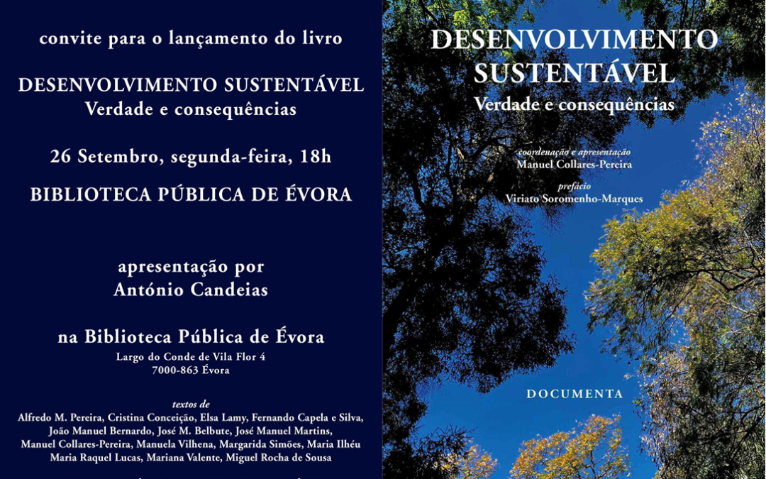 Lançamento do Livro “Desenvolvimento Sustentável”