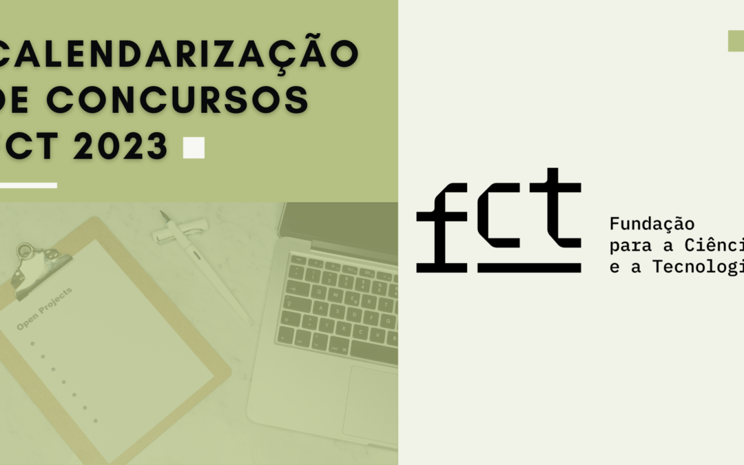 Calendarização Concursos FCT 2023