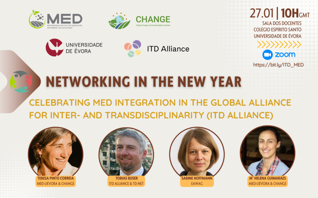 Networking in the New Year : Celebrating MED integration in the Global Alliance for Inter- and Transdisciplinarity (ITD Alliance)