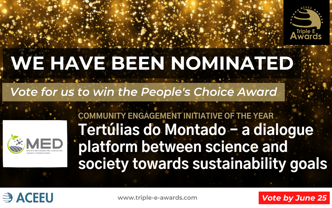 Triple E Awards 2023 | Support Tertúlias do Montado with your vote until 25 of june