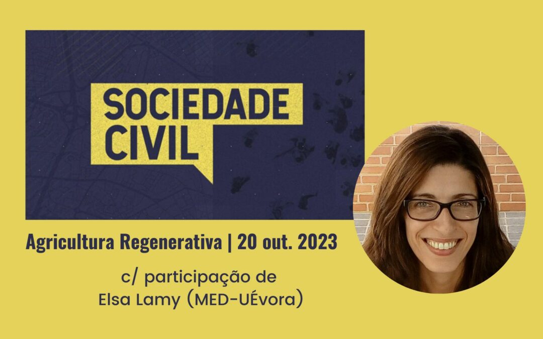 Investigadora do MED participa no Sociedade Civil