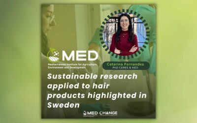 MED researcher highlighted on Swedish television for sustainable research applied to hair products