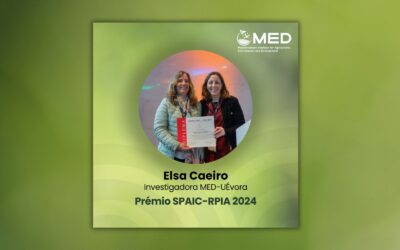 Investigadora do MED premiada pela SPAIC