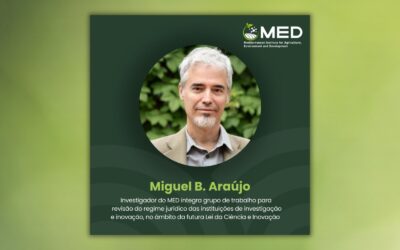 Investigador do MED integra grupo de trabalho para a revisão da Lei da Ciência e Inovação