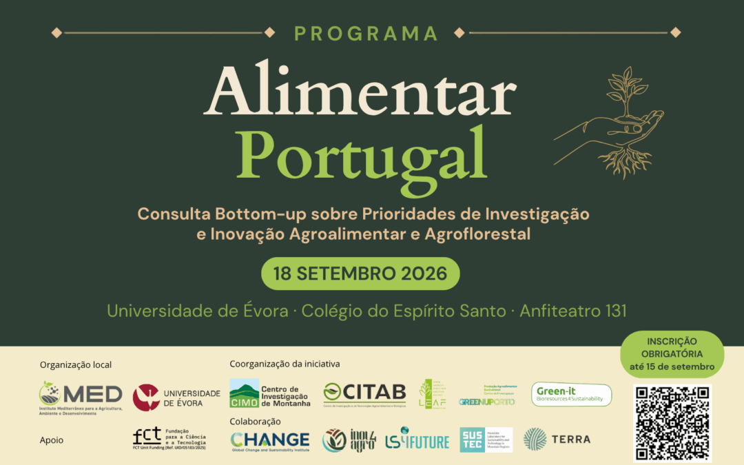 Inscrições abertas para o workshop participativo “Alimentar Portugal”